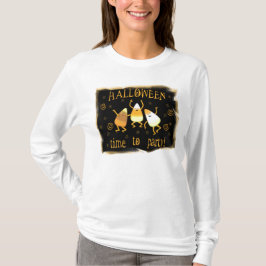 ハロウィンキャンデートウモロコシのTシャツ Tシャツ