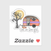 ハロウィンキャンプ |あなたは美しい シール (シート)