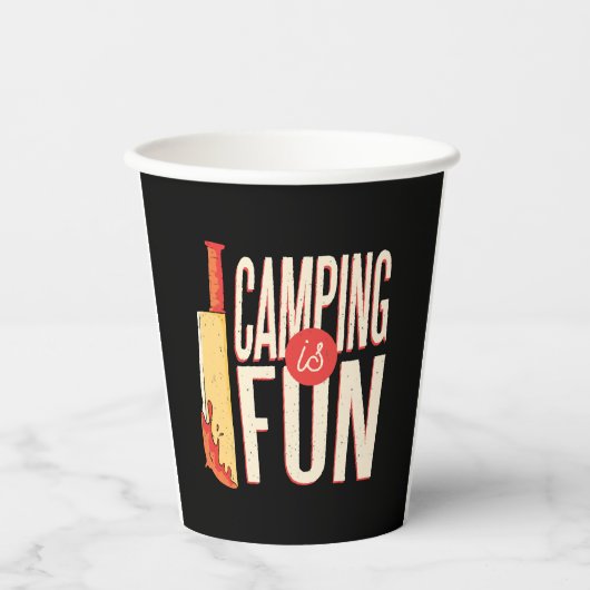 ハロウィンキャンプ 紙コップ (正面)