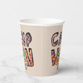 ハロウィンキャンプ | Word Pun 紙コップ (右)