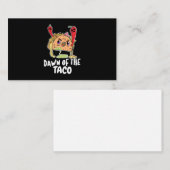 ハロウィンギフト タコハロウィンの夜明け 名刺 (正面/裏面)