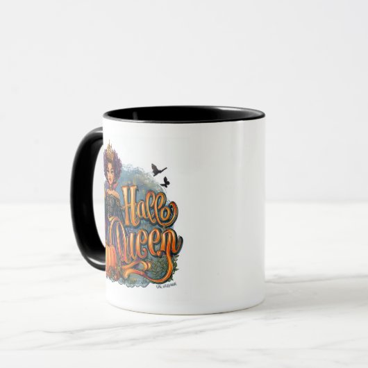 ハロウィンクイーンコーヒーマグ マグカップ (正面左)
