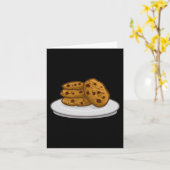 ハロウィンクッキーにマッチするミルクとクッキーの衣装 カード (黄色い花)