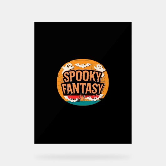 ハロウィンクラシックオーケストラTシャツ アクリルサイン (正面)