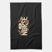 ハロウィンクラシックナースTシャツ キッチンタオル (縦)