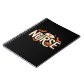 ハロウィンクラシックナースTシャツ ノートブック (左側)