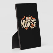 ハロウィンクラシックナースTシャツ フォトプラーク (側面)