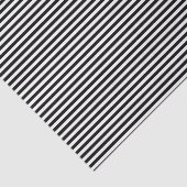 ハロウィンクラシック白黒水平ストライプ 薄葉紙 (詳細)