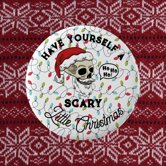 ハロウィンクリスマスを楽しもう 缶バッジ