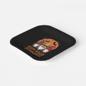 ハロウィンクリスマスハッピーハローサンキューマス格言 ペーパープレート (傾斜あり)