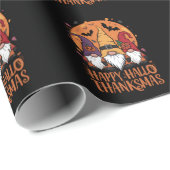 ハロウィンクリスマスハッピーハローサンキューマス格言 ラッピングペーパー (ロールコーナー)