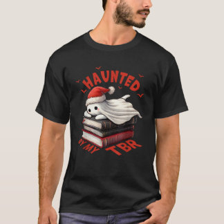 ハロウィンクリスマス幽霊本読の恋人かわいい Tシャツ