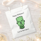 ハロウィンクリーチャー3/4カスタム文字バッグ フェイバーバッグ (クリップ留めされた状態)