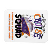 ハロウィンクルーズスクワッドカスタムキャビンドア マグネット (横)