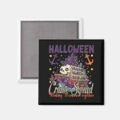 ハロウィンクルーズ団2025ハロウィン旅行家族 マグネット (正面/裏面)