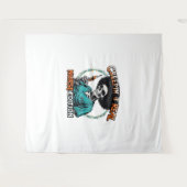 ハロウィンクレピ実在ン!ナース版クラシックT タペストリー (正面(横))