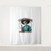 ハロウィンクレピ実在ン!ナース版クラシックT タペストリー (正面)