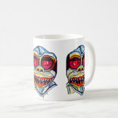 ハロウィンクローゼットの怪物 コーヒーマグカップ (正面右)