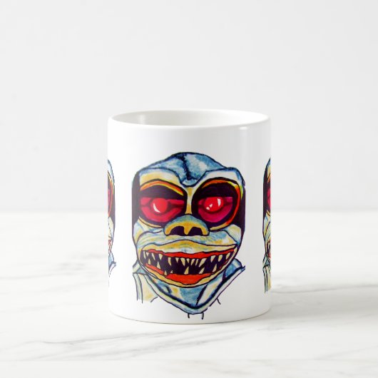 ハロウィンクローゼットの怪物 コーヒーマグカップ (中央)