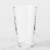 ハロウィンクールウィッチの切り替えワードアート タンブラーグラス (右)