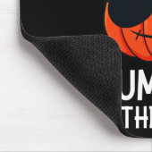 ハロウィンクールカボチャのパッチおもしろいボーイズGi マウスパッド (コーナー)