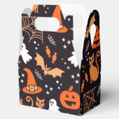 ハロウィンクール混合パターンタイルパーティー フェイバーボックス (オープン)