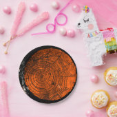 ハロウィングランジのクモの巣 ペーパープレート (パーティー)