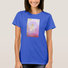 ハロウィングリーティングスナンガド女神Tシャツ Tシャツ