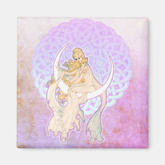 ハロウィングリーティングルナ女神マグネット マグネット (正面)