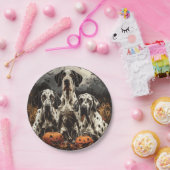 ハロウィングレートダーンドッグスハロウィーンのカボチャのちょうちん ペーパープレート (パーティー)