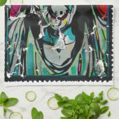 ハロウィングール キッチンタオル (折り畳み)