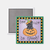 ハロウィンケリーブルーテリア マグネット (正面/裏面)