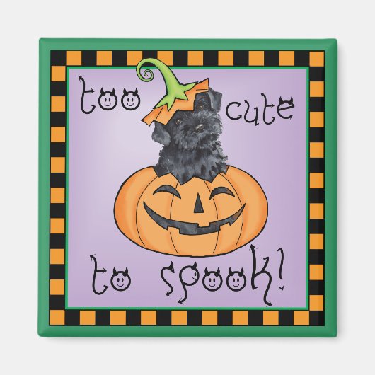 ハロウィンケリーブルーテリア マグネット (正面)