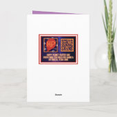 ハロウィンケーキ誕生日カード カード (裏面)