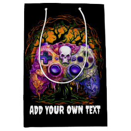 ハロウィンゲーム，コン不気味トローラ，不気味なパーティー ミディアムペーパーバッグ