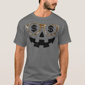 ハロウィンコスチュームハロウィーンのカボチャのちょうちんかぼちゃの顔人形 Tシャツ
