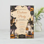 ハロウィンコスチュームパーティーの夜 招待状 (スタンド正面)