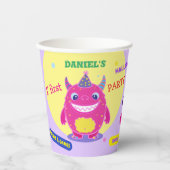 ハロウィンコスチュームパーティーモンスタースポイおもしろいダンス 紙コップ (正面)