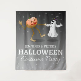ハロウィンコスチュームパーティー タペストリー