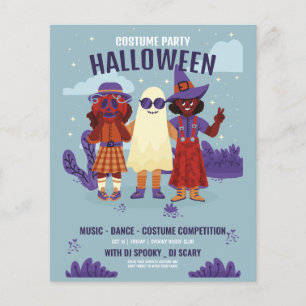 ハロウィンコスチュームパーティー、ハロウィンナイト チラシ