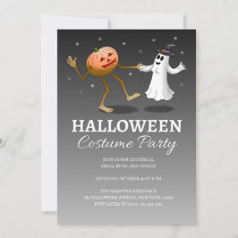 ハロウィンコスチュームパーティー 招待状