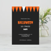 ハロウィンコスチュームパーティー 招待状 (スタンド正面)