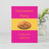 ハロウィンコスチューム任意パーティー 招待状 (スタンド正面)