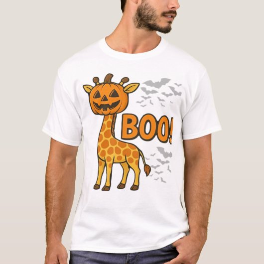 ハロウィンコスチューム キリン好き 怖可愛い Tシャツ (正面)