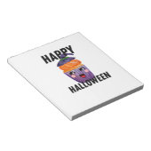 ハロウィンコスチューム ハロウィンカップケーキ ノートパッド (アングル)