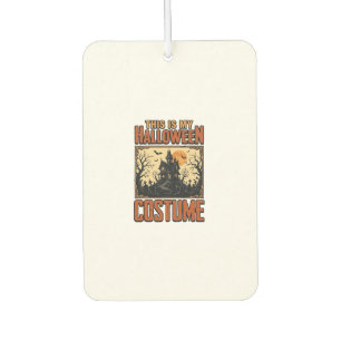 ハロウィンコスチューム 幽霊の家 ビンテージTシャツ デザイ カーエアーフレッシュナー