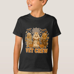 ハロウィンコスチューム 犬 猫 カピバラ ペット 獣医クルーTシャツ Tシャツ