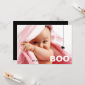 ハロウィンコンテンポラリーフォトカード カード (正面/裏面インサイチュ)