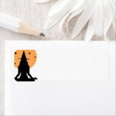 ハロウィンコンテンポラリーヨガ魔女 ラベル (インサイチュ)