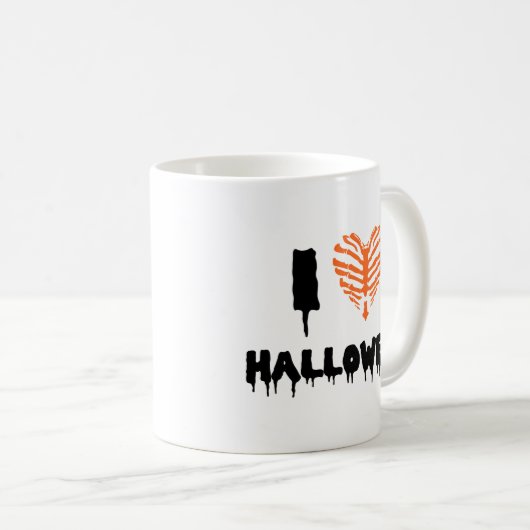 ハロウィンコーヒーマグが大好き コーヒーマグカップ (正面右)